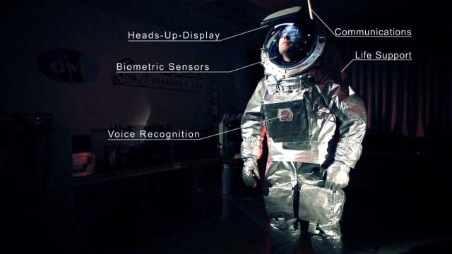 Special Spacesuit For Walking On Mars