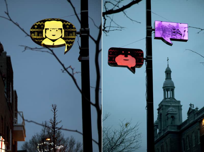 Street Lamp Transforming Montreal Into A Living Comic Book - 7