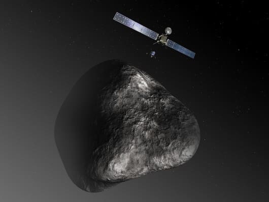 Rosetta comet probe