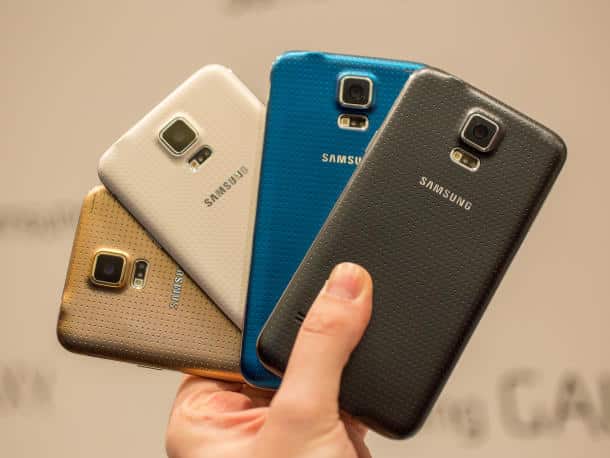 Galaxy-S5-in-four-colors