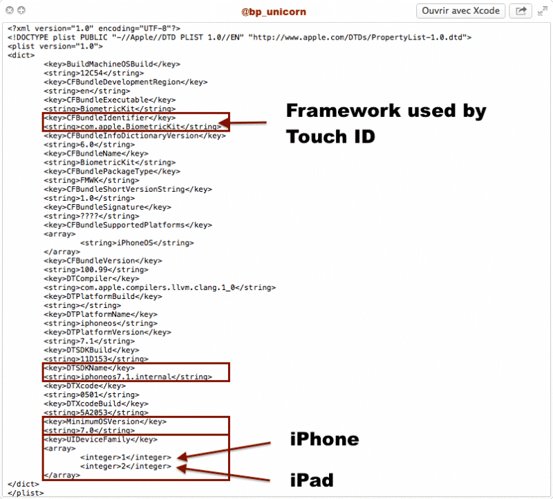 iOS 7.1 code hint