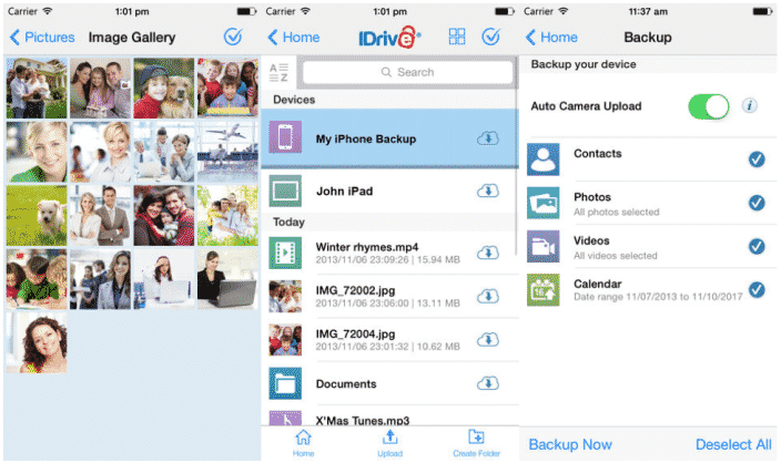 iDrive for iOS