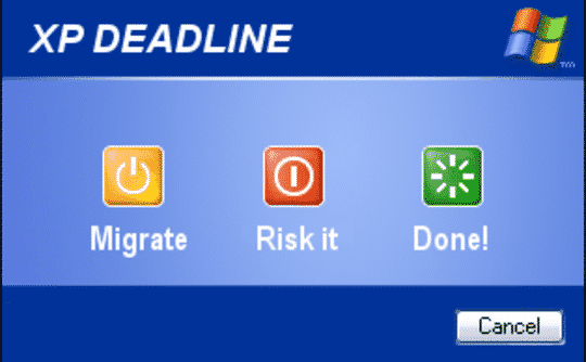 Windows XP deadline