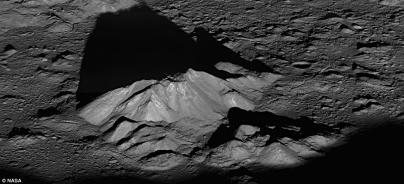 Dramatic Sunrise View of Tycho Crater On The Moon
