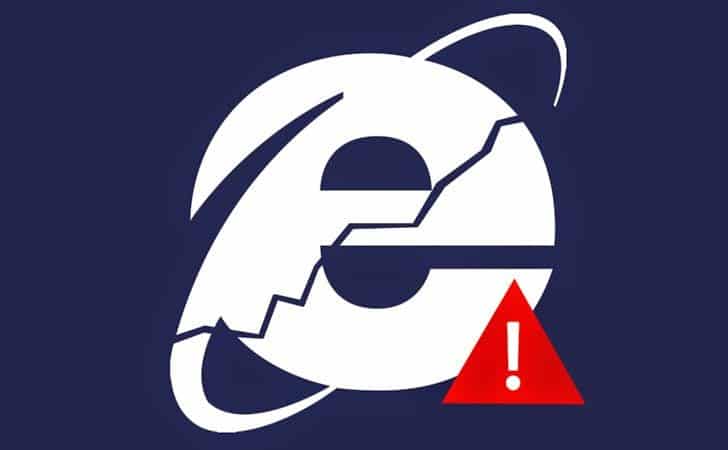 Internet Explorer vulnerability