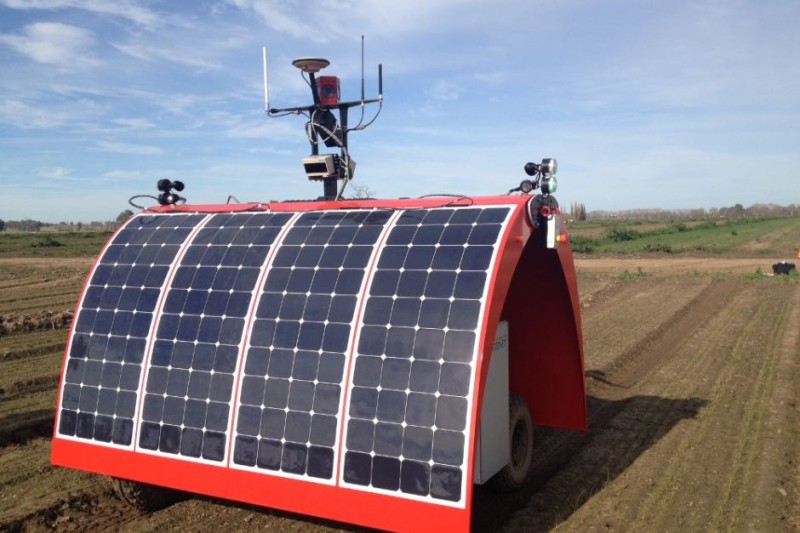 Solar-powered Farmbot