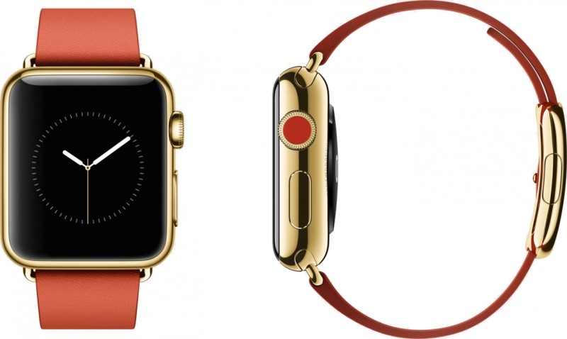 Apple Watch Edition With 18 Karat Yellow Gold Alloy