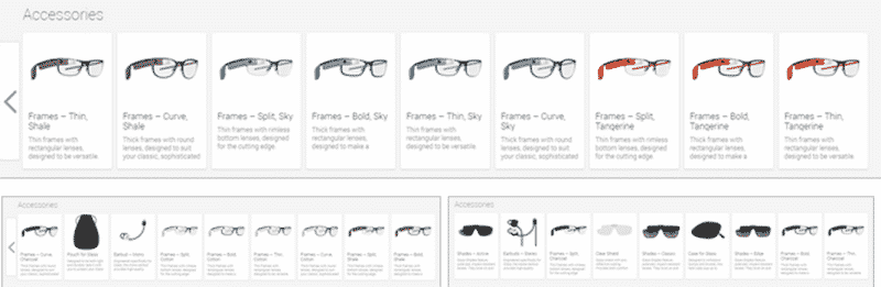 Google Glass Explorer Edition With Frames And Glass-shades