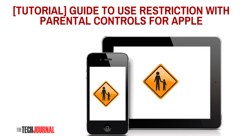 [Tutorial] Guide To Use Restriction With Parental Controls For iPhone