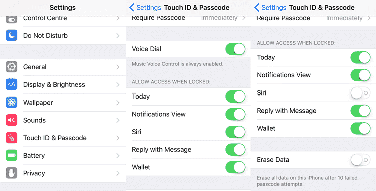 [Tutorial] Guide To Disable Siri/Voice Dial When iPhone Is Locked