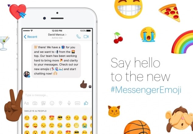 Facebook Rolls Out 1,500 Plus New Emojis for Messenger