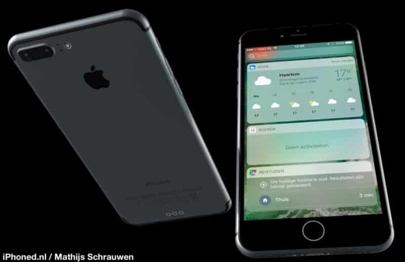  iPhone 7 Concept Handset Running iOS 10