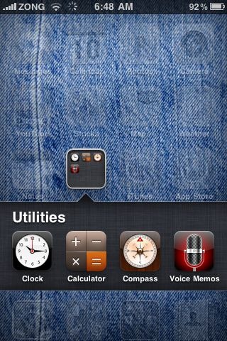  Folders in iOS 4