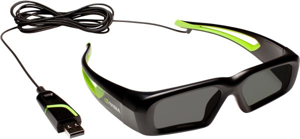 3D Vision Wired glasses