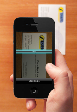 Business Card Reader for iPhone