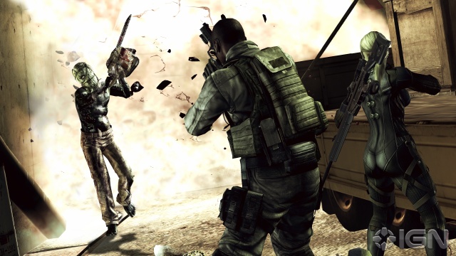 Resident Evil 5: Desperate Escape Screenshot