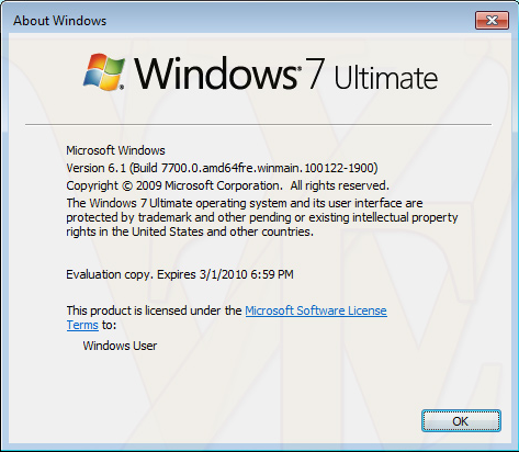 Windows  8 Build 7700