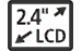 2.4 Inch LCD