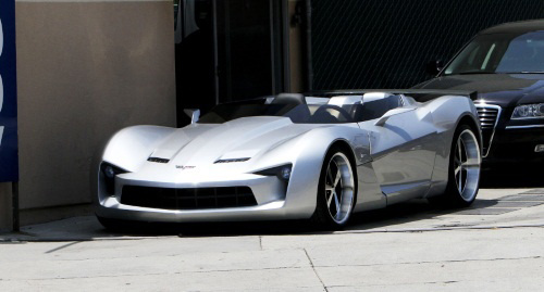 Transformers Corvette Stingray Concept Goes Topless