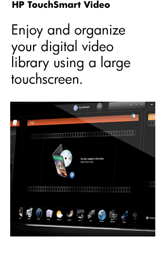 HP TouchSmart Video