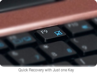 Quick Recovery with Just One Key