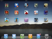 iPad homescreen; click for full-size image.