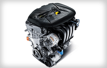 2012 Elantra 1.8L, 4-cylinder engine with D-CVVT