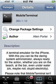 How to Install .deb File MobileTerminal2 How to Install .deb File on iPhone, iPod Touch and iPad: Mobile Terminal