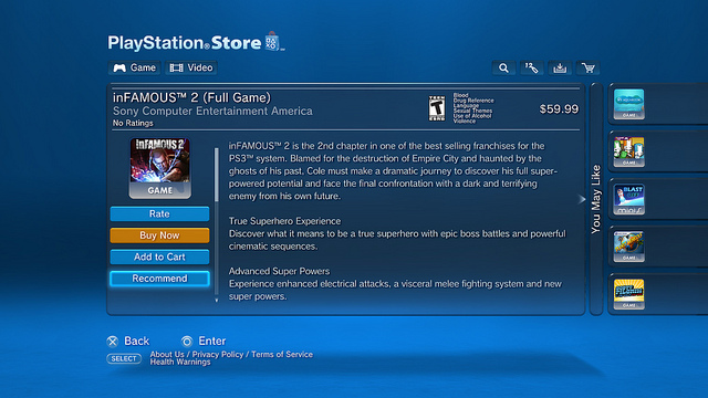 PlayStation Store Update