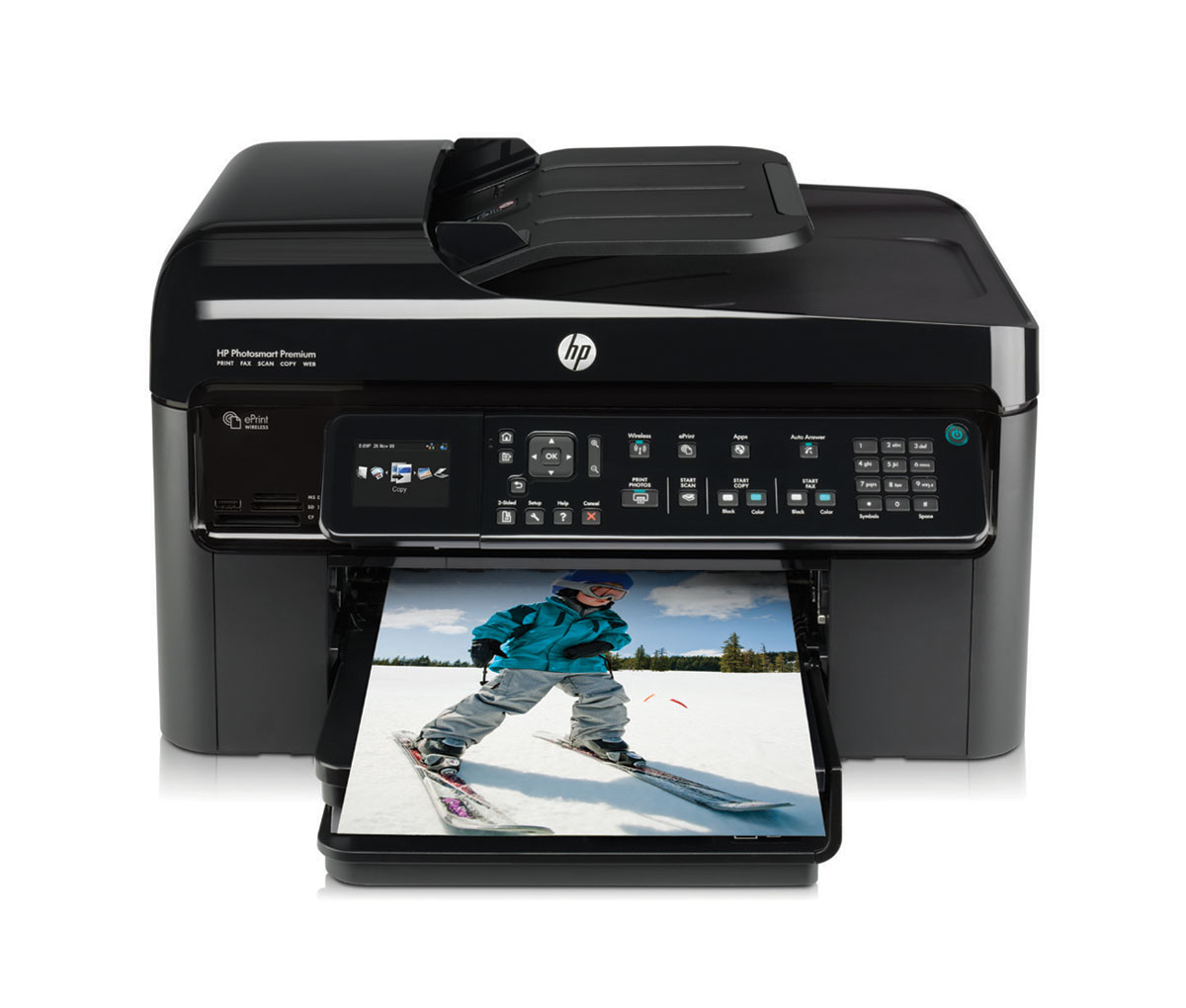 HP Photosmart Premium Fax e-All-in-One Front View