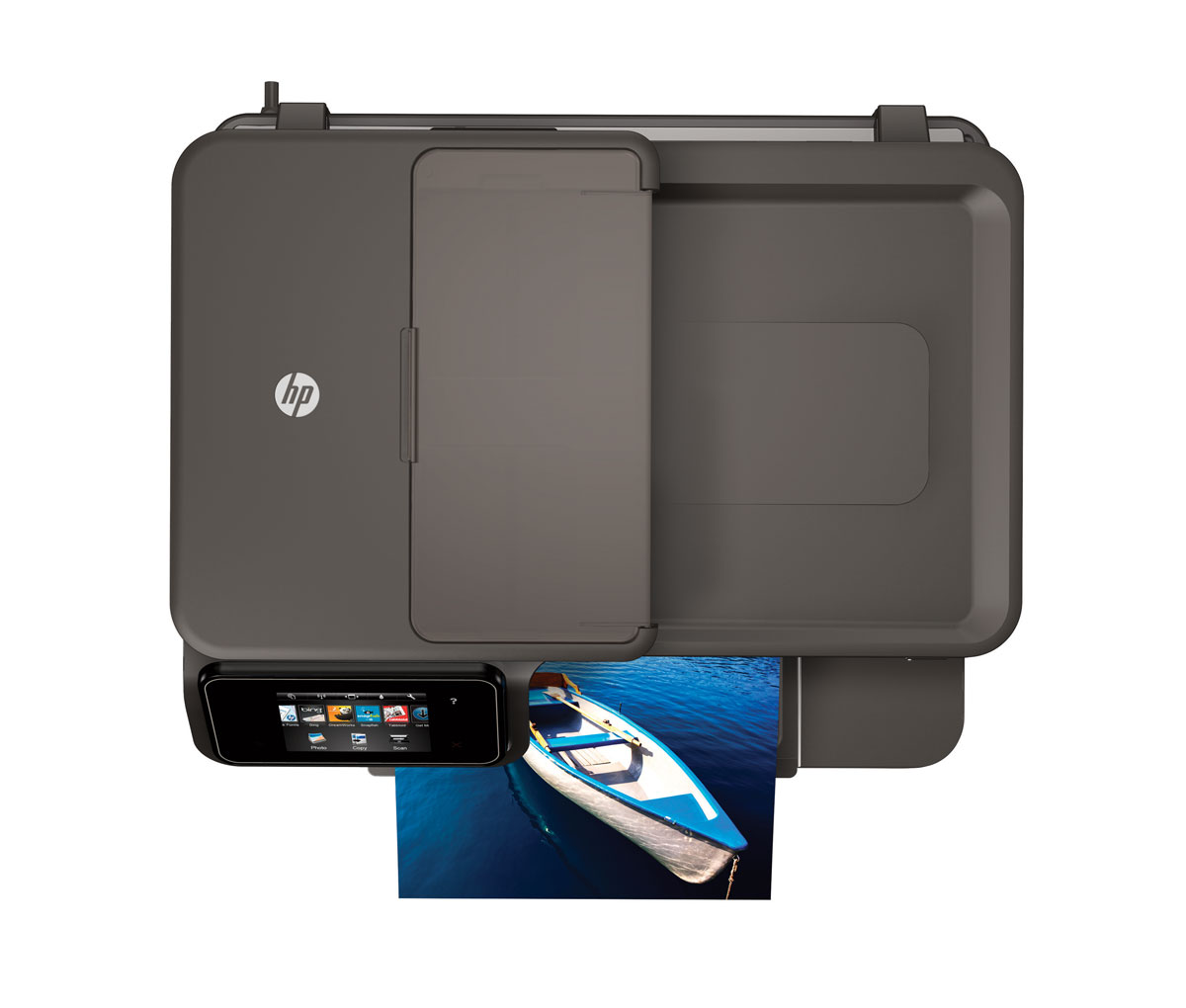 HP Photosmart 7510 e-All-in-One Top View
