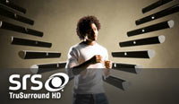 VIZIO SRS TruSurround HD technology graphic