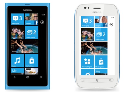 Lumia 800 and Lumia 710