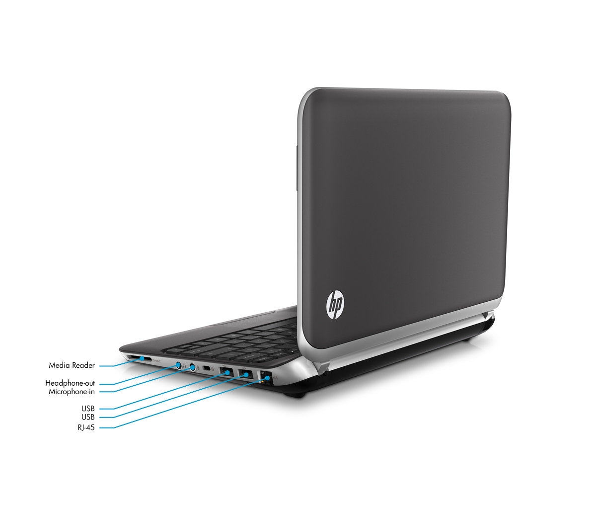 HP Mini 210-4150NR Netbook PC Right View