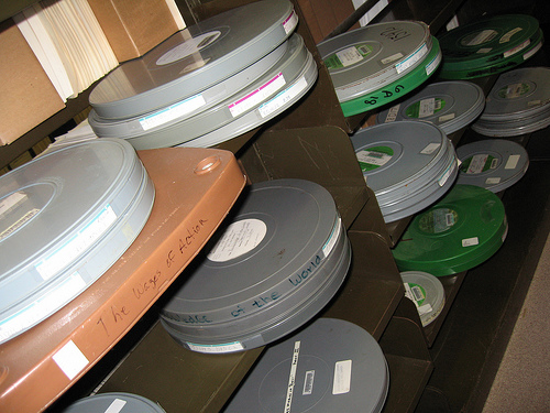 35 mm film, Image Credit: Acadia University library from Flickr