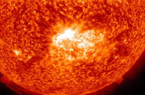 X1.4-class solar flare, image credit: summitcountyvoice.com