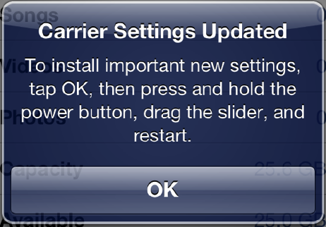 carrier settings update, image credit:apple.com