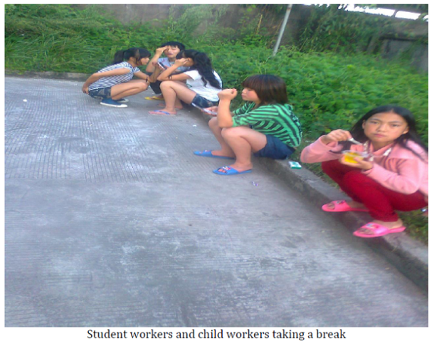 Under 16 Labors At HTNS Shenzhen Co. Factory