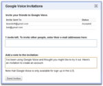 Invitation to Freinds in Google Voice is ON