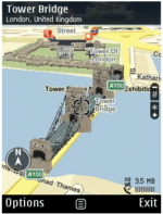 Nokia Ovi Maps with free turn-by-turn navigation