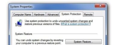 How To Restore System In Windows: XP, Vista And Windows 7