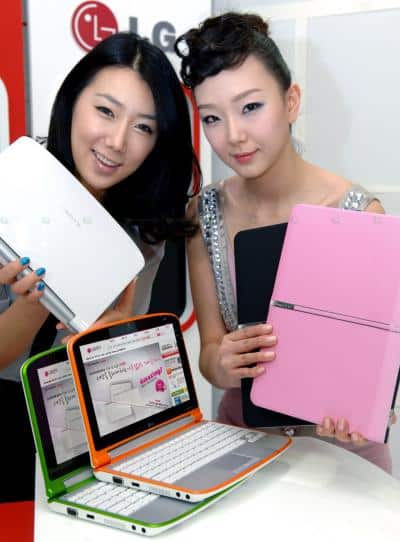 Read more about the article T280 ultralight, X140, X200 netbooks By LG