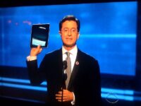 Stephen Colbert Showed Apple iPad @ 52nd Grammy Award, 2010