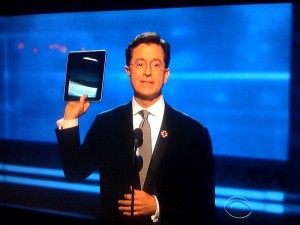 Read more about the article Stephen Colbert Showed Apple iPad @ 52nd Grammy Award, 2010