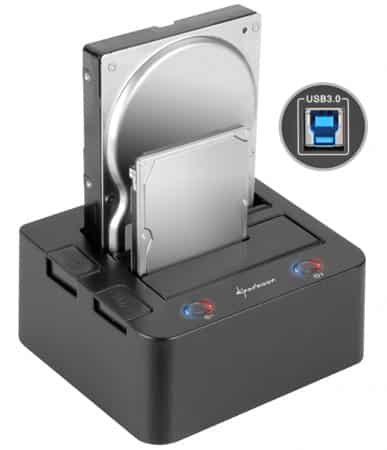 Read more about the article Handles Two Drives Using Sharkoon’s USB 3.0 SATA HDD Dock
