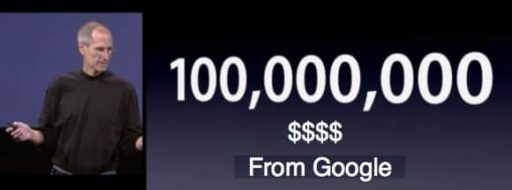 Read more about the article Apple Gets $100 Million From Google Annually For iPhone Google Search!