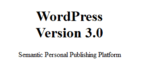 WordPress 3.0 Gets a New Release Date