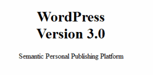 WordPress 3.0 Gets a New Release Date