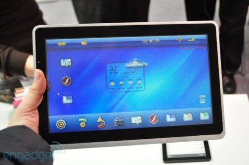 Read more about the article PC607V Most cheap Android tablets at CeBIT 2010