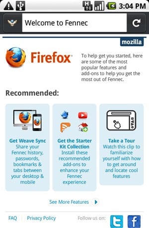 Read more about the article Mobile Firefox Now Available For Android 2.0 And Above